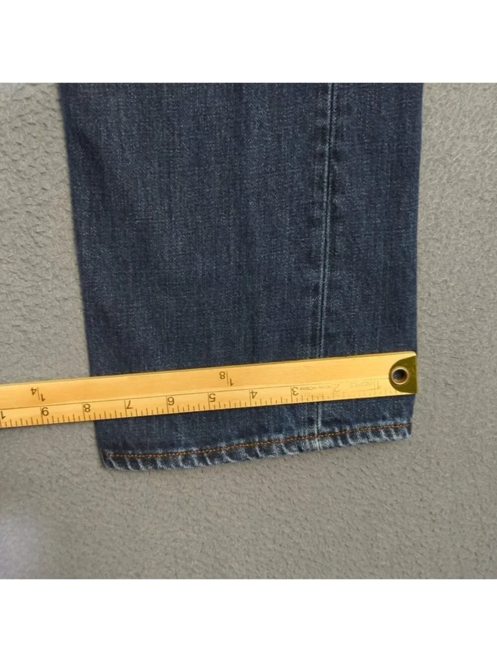 G Star Raw Jeans Men's 33x34 Fits 33x32 Blue 3301 Slim Straight Button Fly Denim